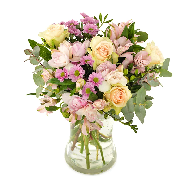 Bouquet de prompt rétablissement - fleurs encourageantes