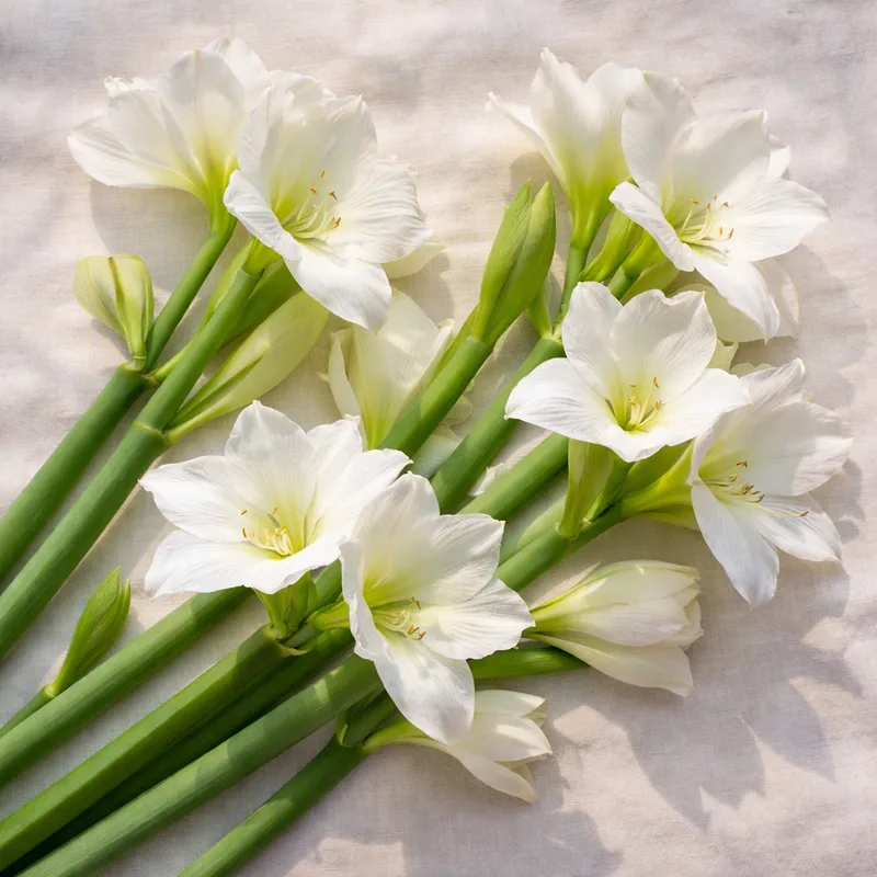 Amaryllis - blanc - image 4