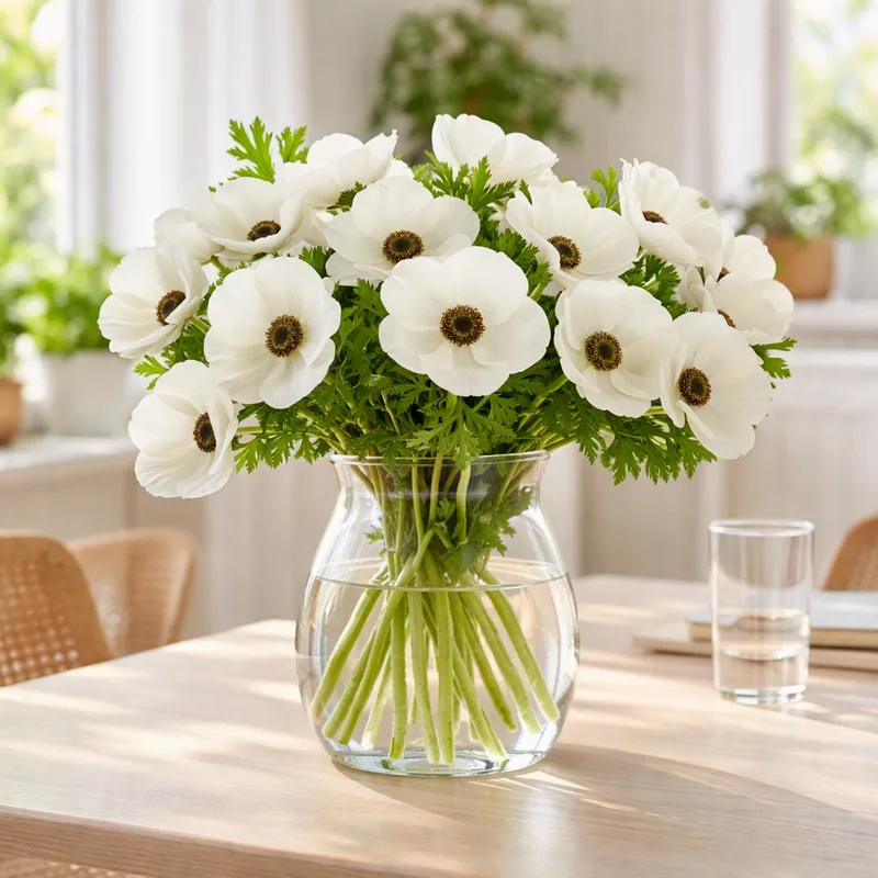 Anémone - blanc - image 2