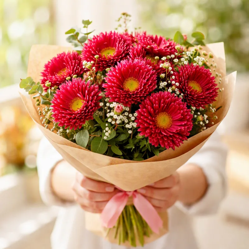 Aster - rouge - image 3