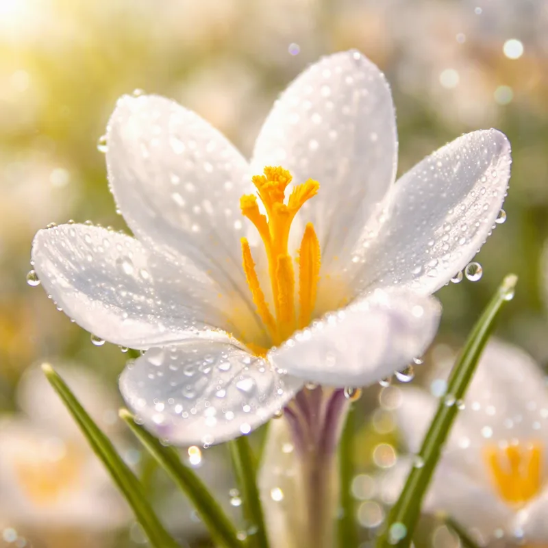 Crocus - blanc