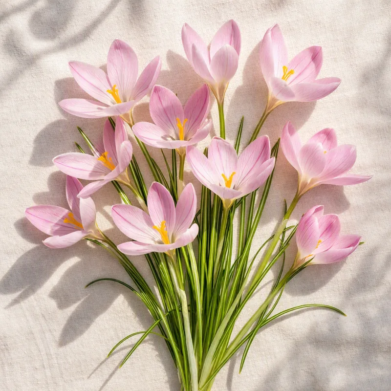 Crocus - rose - image 4