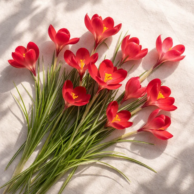 Crocus - rouge - image 4