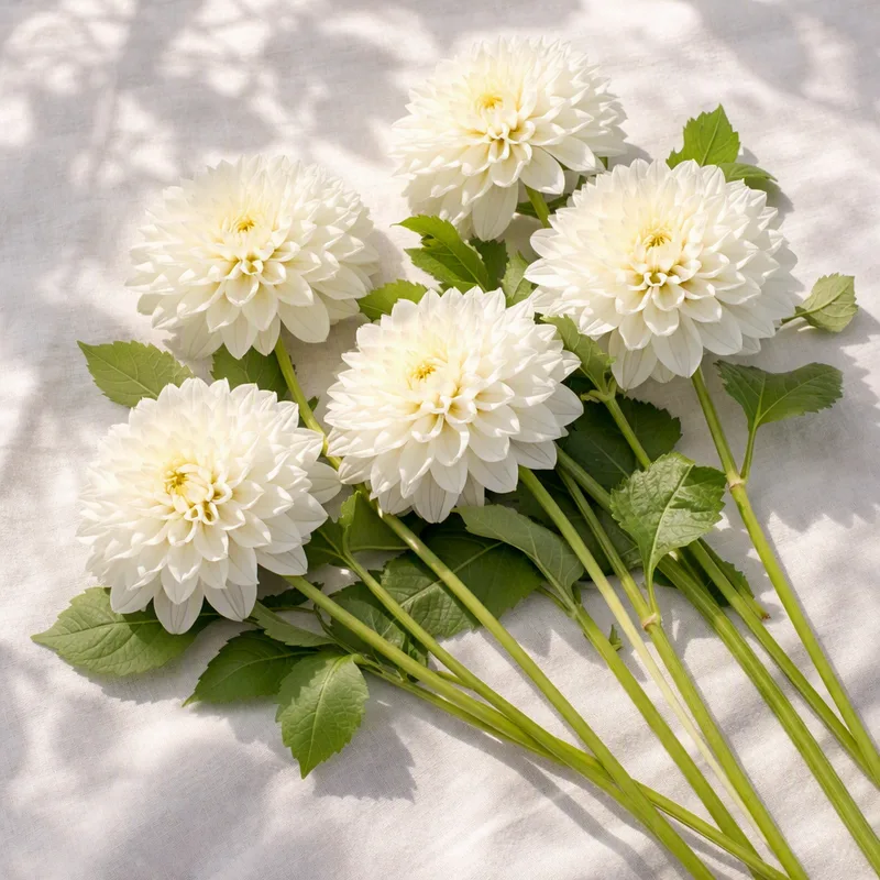 Dahlia - blanc - image 4
