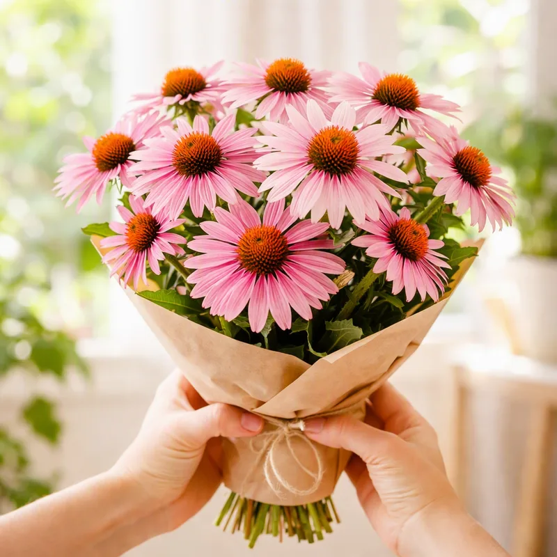 Échinacée pourpre - rose - image 3