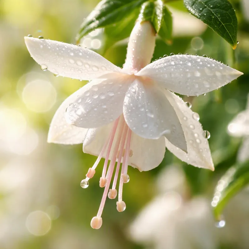 Fuchsia - blanc