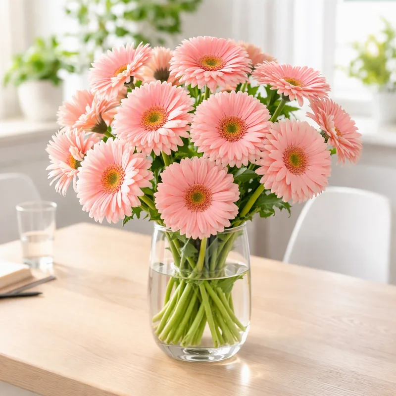 Gerbera - rose - image 2