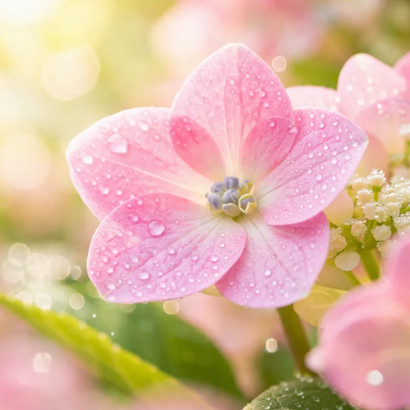Hortensia - rose