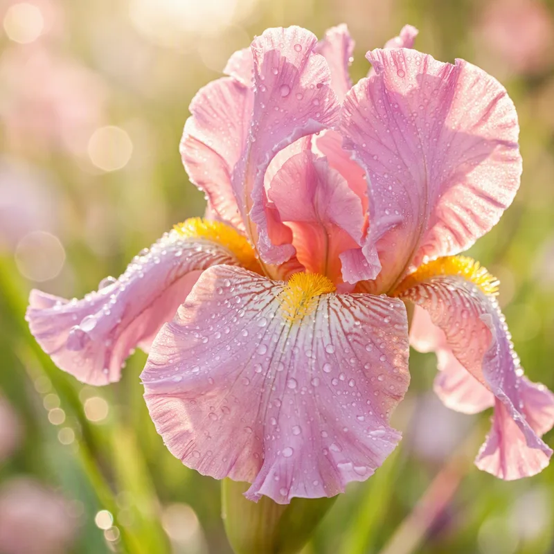 Iris - rose