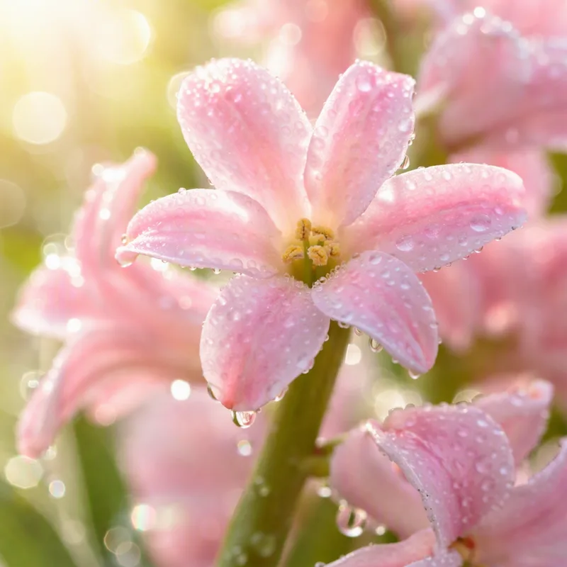 Jacinthe - fleur printanière parfumée