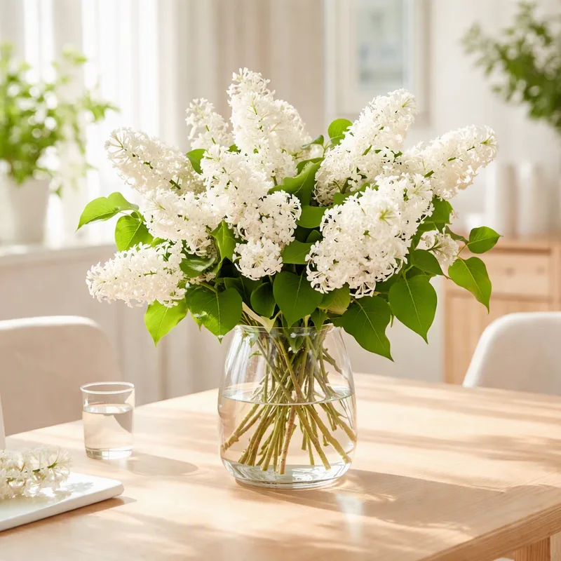 Lilas - blanc - image 2