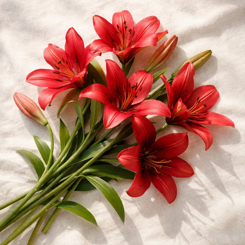 Lis - rouge - image 4