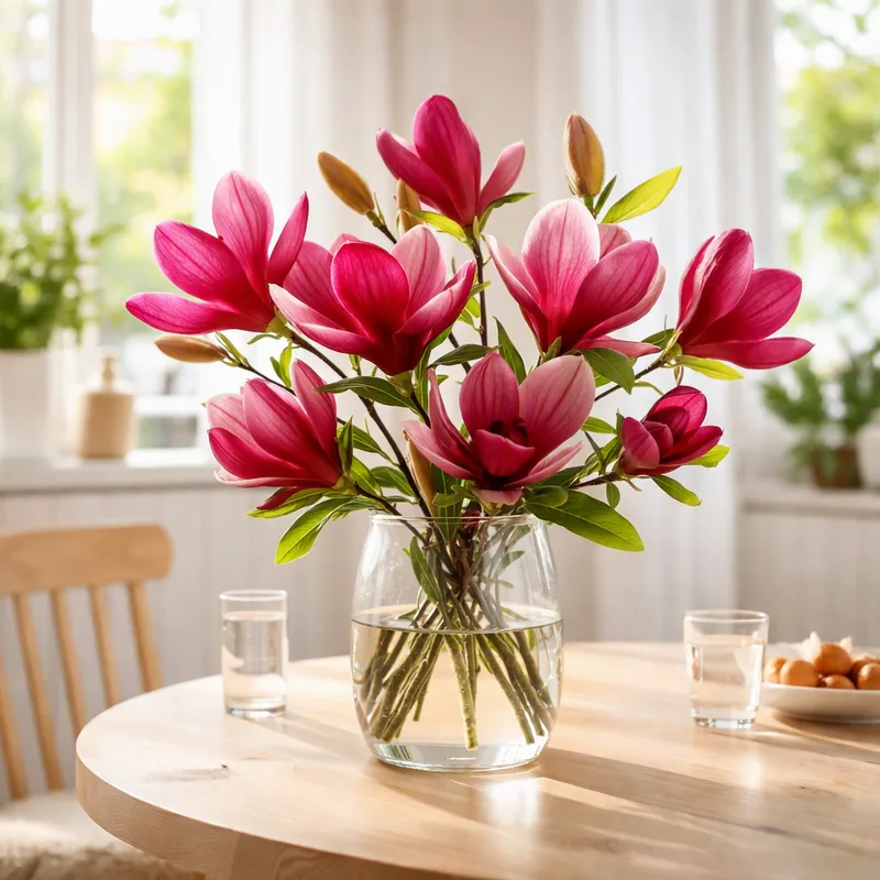 Magnolia - rouge - image 2