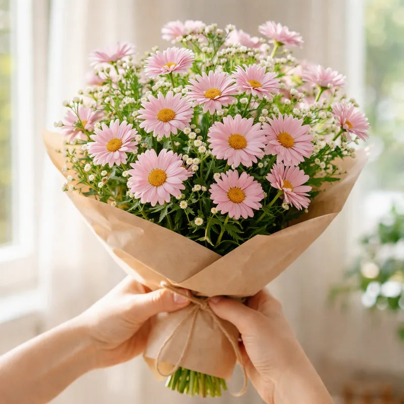 Marguerite - rose - image 3