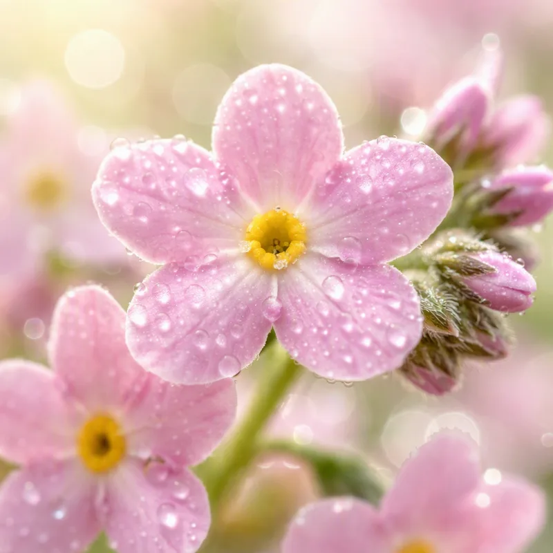 Myosotis - rose