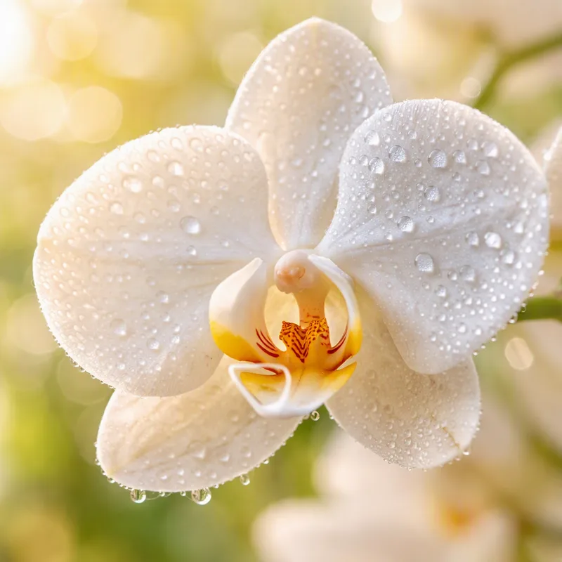 Orchidée (orchidée de mariée) - blanc
