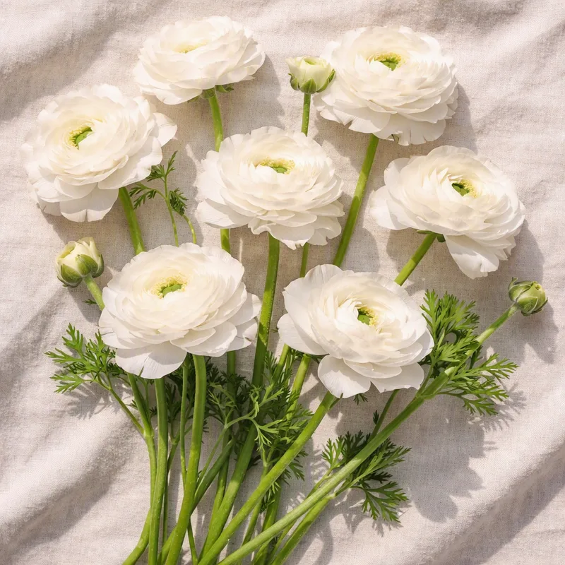 Renoncule - blanc - image 4
