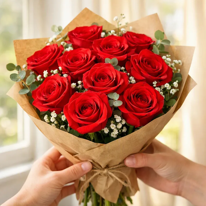 Rose - rouge - image 3