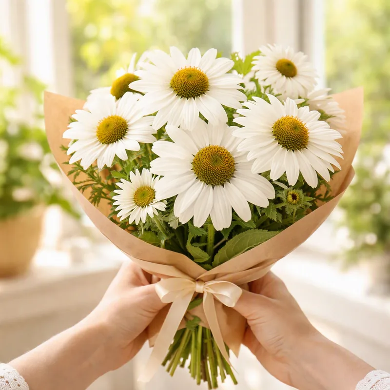 Rudbeckia - blanc - image 3
