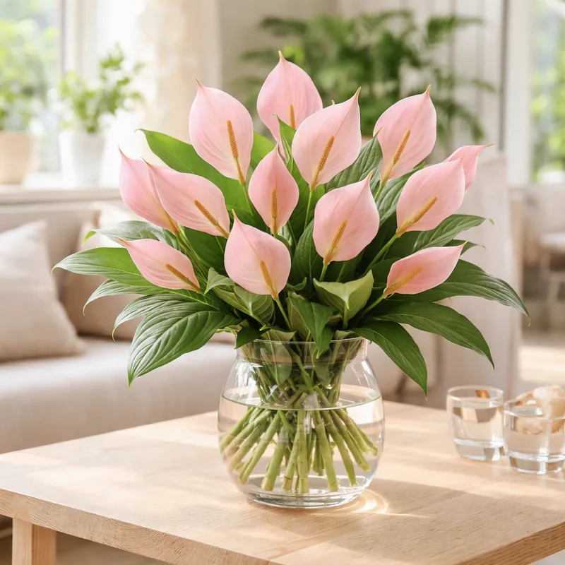 Spathiphyllum - rose - image 2