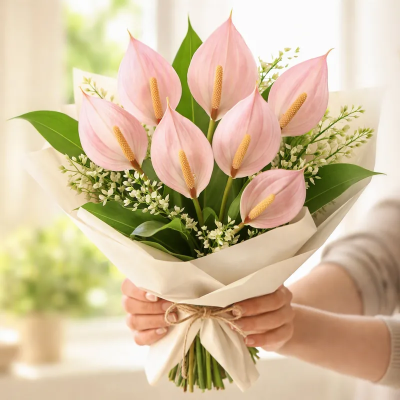 Spathiphyllum - rose - image 3