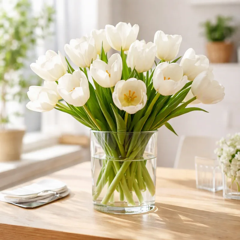 Tulipe - blanc - image 2