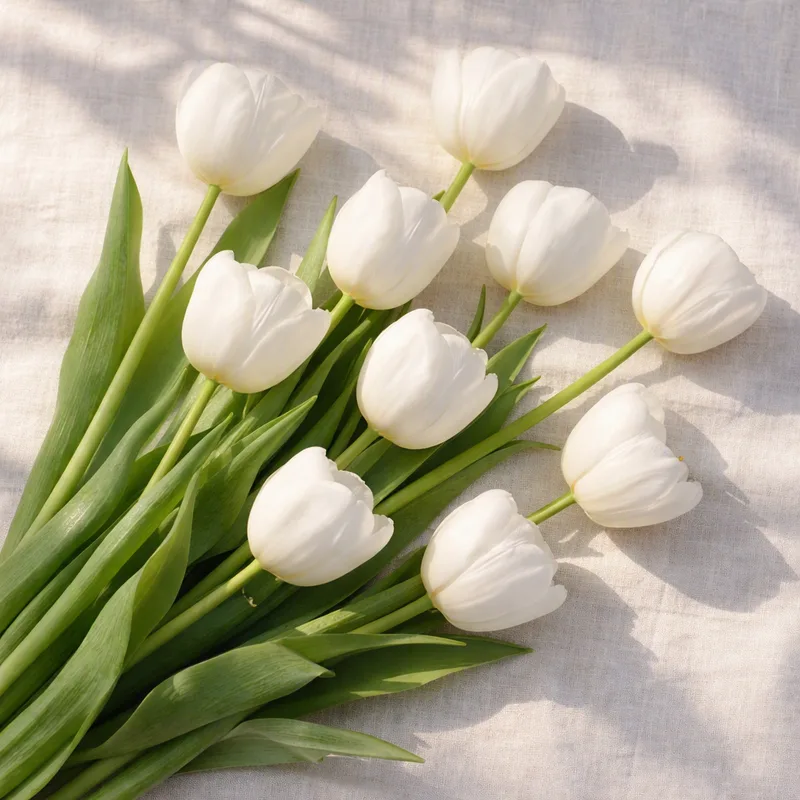Tulipe - blanc - image 4