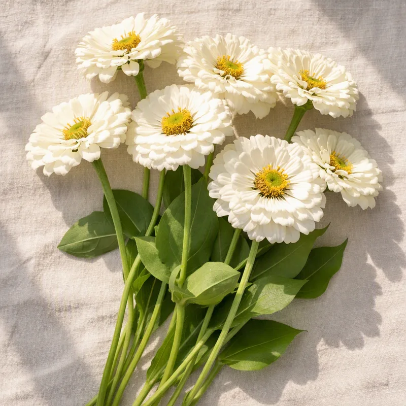 Zinnia - blanc - image 4
